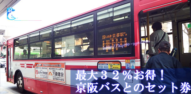京阪バスと京都水族館のセット券