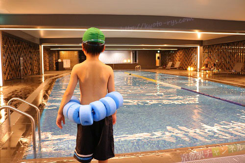 リーガロイヤルホテル京都の室内プール